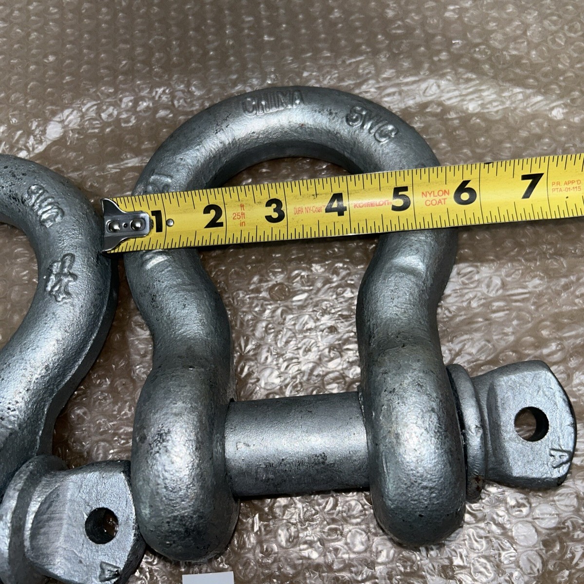 Lot of 2 WLL12T Shackle 1-1/4