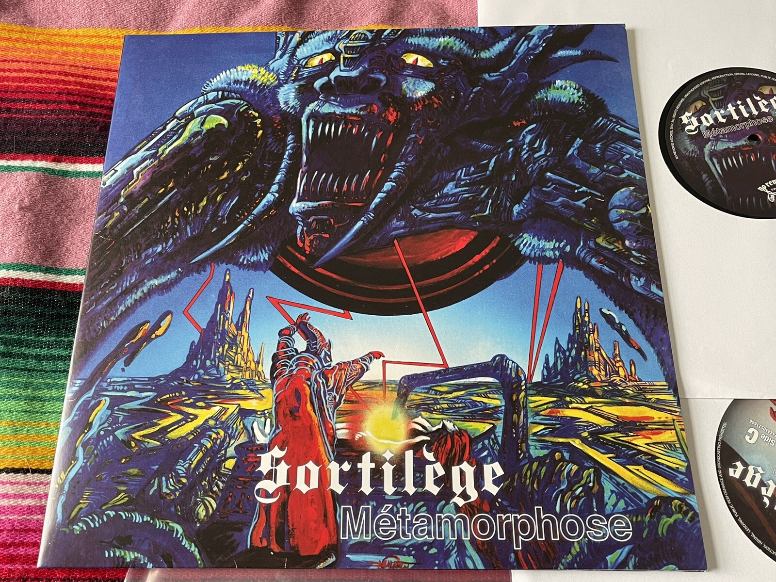 Sortilege Metamorphose 2LP Reissue High Power ADX Attentat Rock Vulcain Heavy