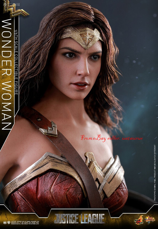 Perfect HotToys 1/6 Mms450 Ustice League Wonder Woman In Stock New