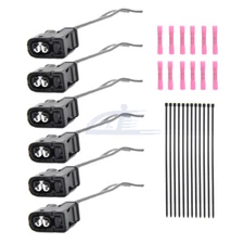 6pcs Ignition Coil Connector Plug Harness Pigtail For 90919-02205 90919-02216