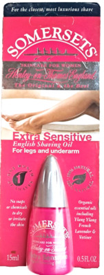 SOMERSETS Ingredients for Women Extra Sensitive English Shave Oil no chemicals n