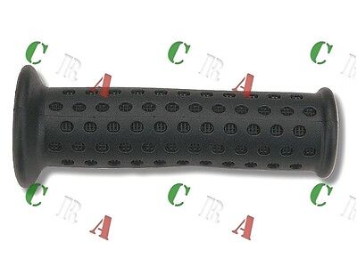 Poignées Moto Caoutchouc Vintage 7/8″ (22 Mm) & 1″ (24 Mm) – Noir – Confort & Antivibration Pour Honda, Kawasaki, Suzuki…