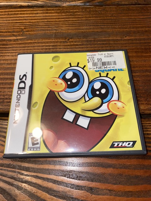 SpongeBob's Truth or Square (Nintendo DS, 2009) for sale online | eBay