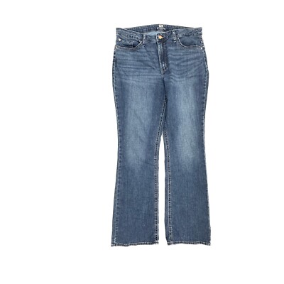 Lee Bootcut Women's size 14 Dark Wash Blue Denim Jeans