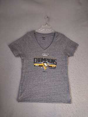 Pittsburgh Penguins Shirt Adult 2XL Stanley Cup Eastern Conference Champs 2017