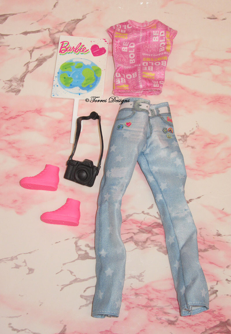 New Tall Barbie Environmental Advocate Doll Outfit from EcoLeadership