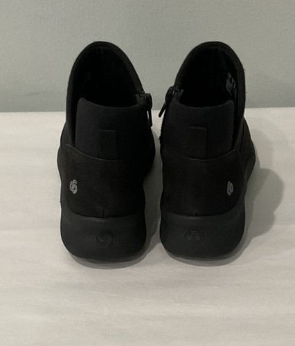 Cloudsteppers by Clarks Sillian 2.0 Dusk Womens Sz 6M Ankle Boots Zip Black - Picture 7 of 10