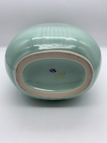 Vintage Art Deco Style Ceramic Pottery Vase Made In Japan - 第 5/6 張圖片