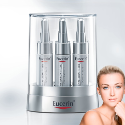 Eucerin Hyaluron Filler Concentrate Hyaluronic Acid 6x5ml Anti-Wrinkle Treatment