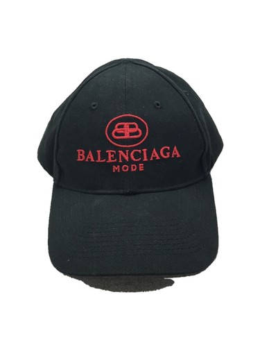 balenciaga #19 Bb Mode Cap Black Plain 