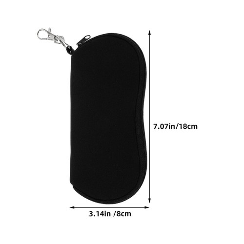 2 PCS Sunglasses Storage Bag Travel Eyeglasses Case Eyewear Pouches - Picture 4 of 12