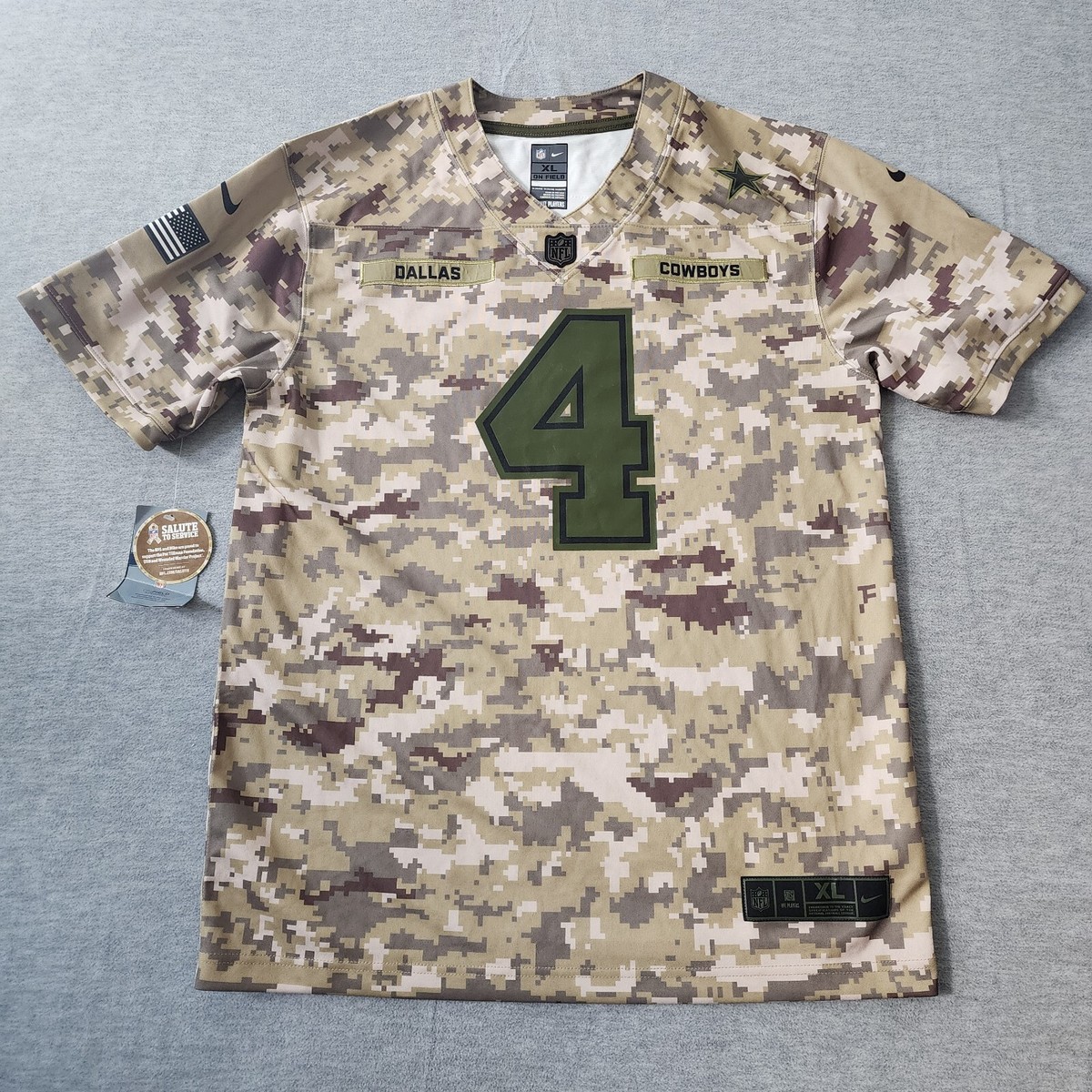 NIKEナイキNFLダラスカウボーイズUSA米軍コラボワッペンミリタリー