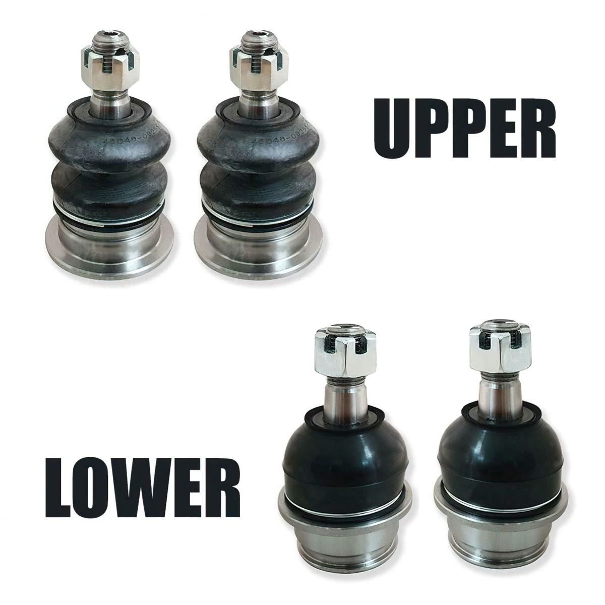4X LOWER UPPER BALL JOINT FOR TOYOTA HILUX REVO SR5 PICKUP