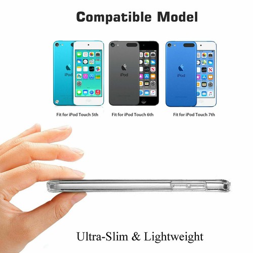 Clear Slim Case For Apple iPod Touch 5th/6th/7th with Screen Protector - Picture 5 of 8