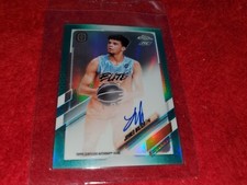 TOPPS CHROME OVERTIME #CA-JW JOHNED WALKER AUTO RC AQUA REFRACTOR 78/99