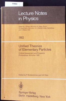 Unified theories of elementary particles. Critical assessment and prospects ; pr