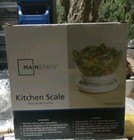 Mainstays Kitchen Food Scale Weight Up To 7 lbs Removable Tray — photo 1