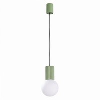 HäNgelampe Glas Aluminium Salbei Blendarm Satiniert G9 Ø12Cm Pendelleuchte KüChe