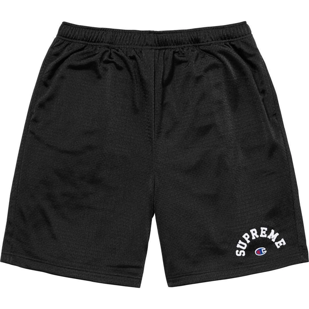 Short neuf 24SS neuf SUPREME Supreme CHAMPION MESH SHORT champion short BLA