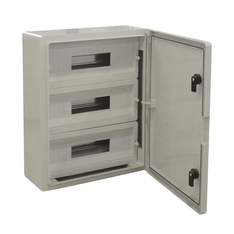 Armoire électrique 51 modules 500x400x175mm coffret étanche IP65 tableau électrique nu