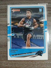 2020 Panini Donruss Jeremy Chinn #289 ROOKIE CARD. rookie card picture