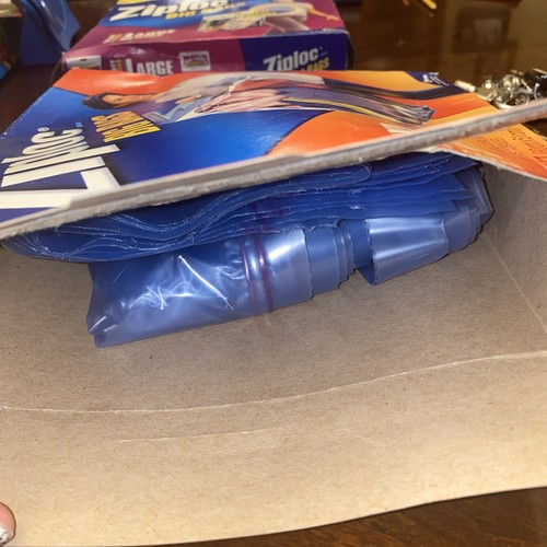 Ziploc Big Bags XL 10 galloni misura borse 5 totali, scatola aperta mai usata - Foto 2 di 3