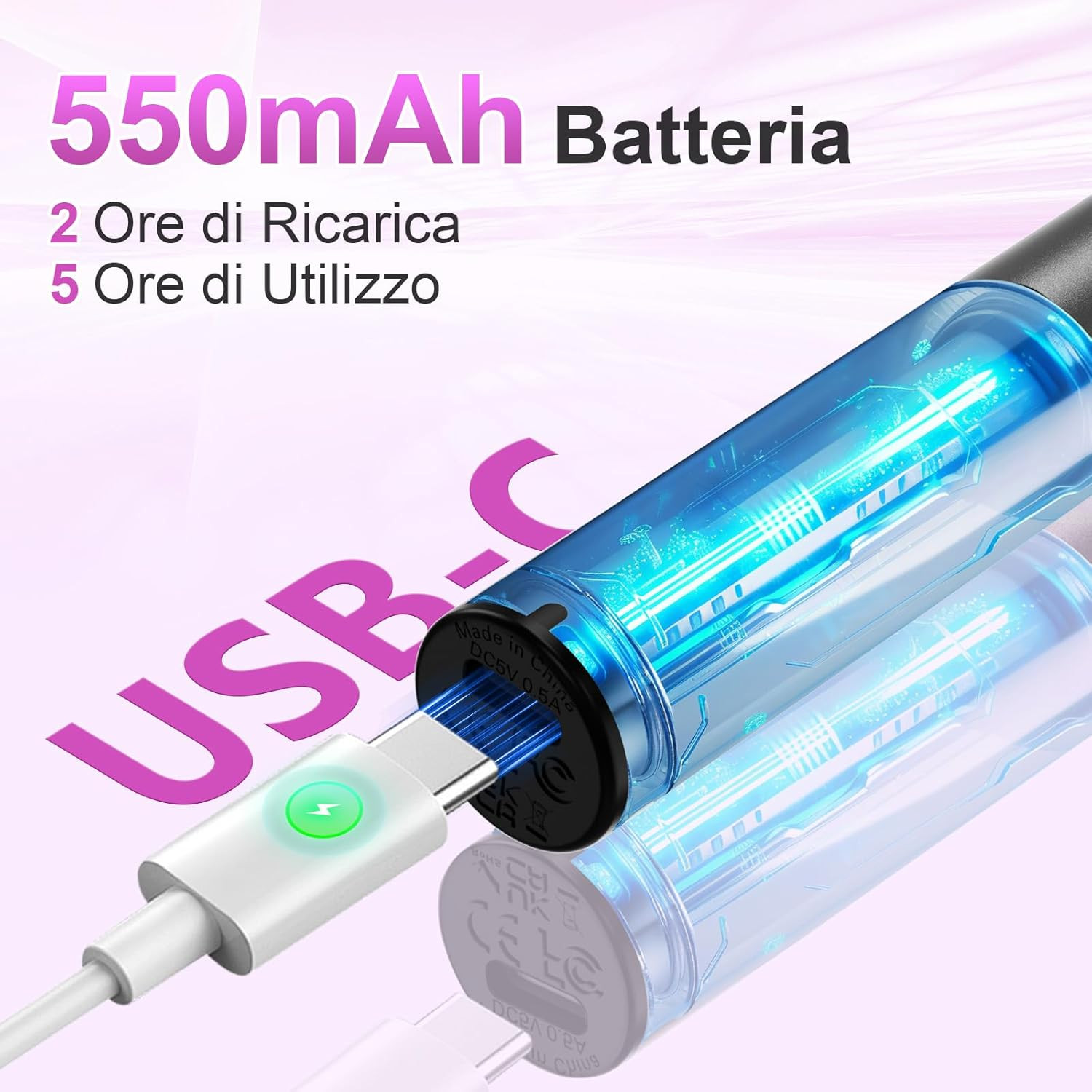 Fresa per Unghie Professionale – 12 in 1 Trapano Unghie Elettrico 35000 RPM Con  - 4