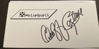 GEOFF BODINE Personally Autographed Signed NASCAR Card RACING FreeShip — photo 1