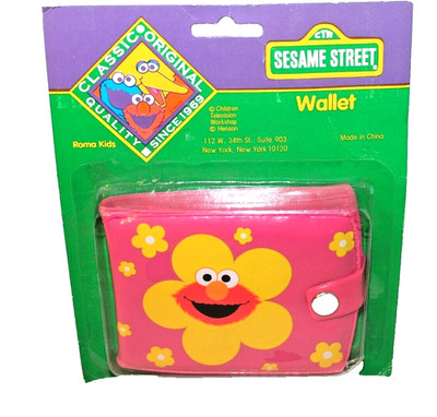 NEW IN PACKAGE SESAME STREET ELMO  WALLET  
