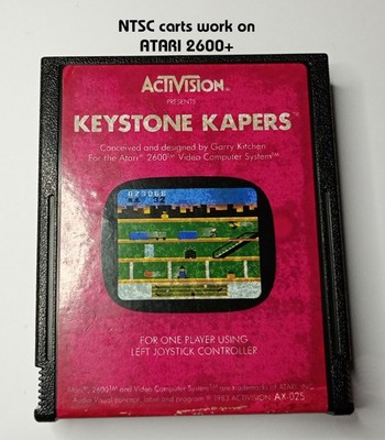 Keystone Kapers Atari 2600/7800/2600+ Activision AX-025 Cart only / working NTSC