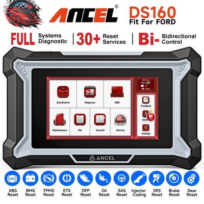 For Ford Bidirectional ECU Coding All System OBD2 Scanner Diagnostic Tool SAS