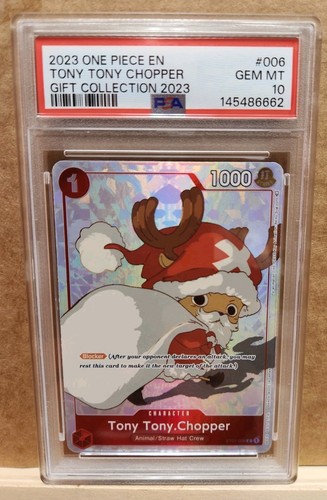 2023 ONE PIECE GIFT COLLECTION 2023 #006 TONY TONY CHOPPER PSA 10
