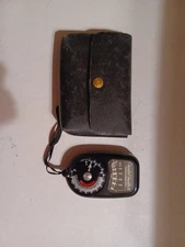 Vintage Weston Master II Universal Exposure Meter Model 735 Light Meter w/Case!