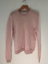 Tiger of Sweden Spring Pastel Pink Mohair Blend Knit Jumper - Size M