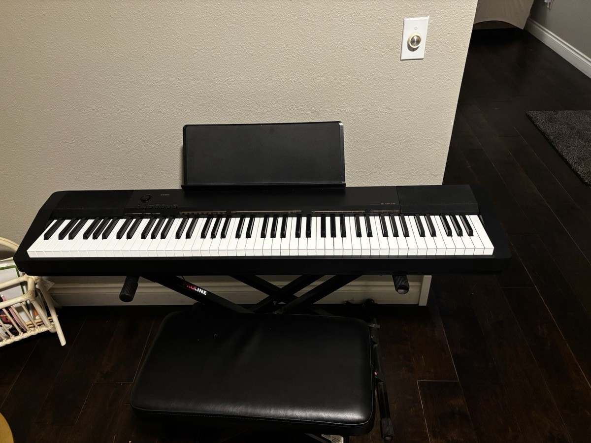 Casio CDP-130 Digital Piano 88-Key Weighted With Built In Speakers