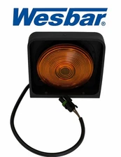 Wesbar 8260602 Amber Trailer Signal Light OEM for RV Camper Truck 2-Way Plug