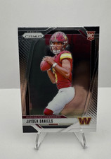Jaden Daniels 2024 Panini Prizm NFL Rookie (RC) Base #347 Washington Commanders