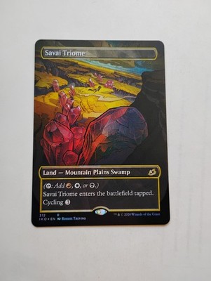 MTG サヴァイのトライオーム ロシア語foil ショーケース Savai Triome (Showcase) Ikoria: Lair of Behemoths Foil for