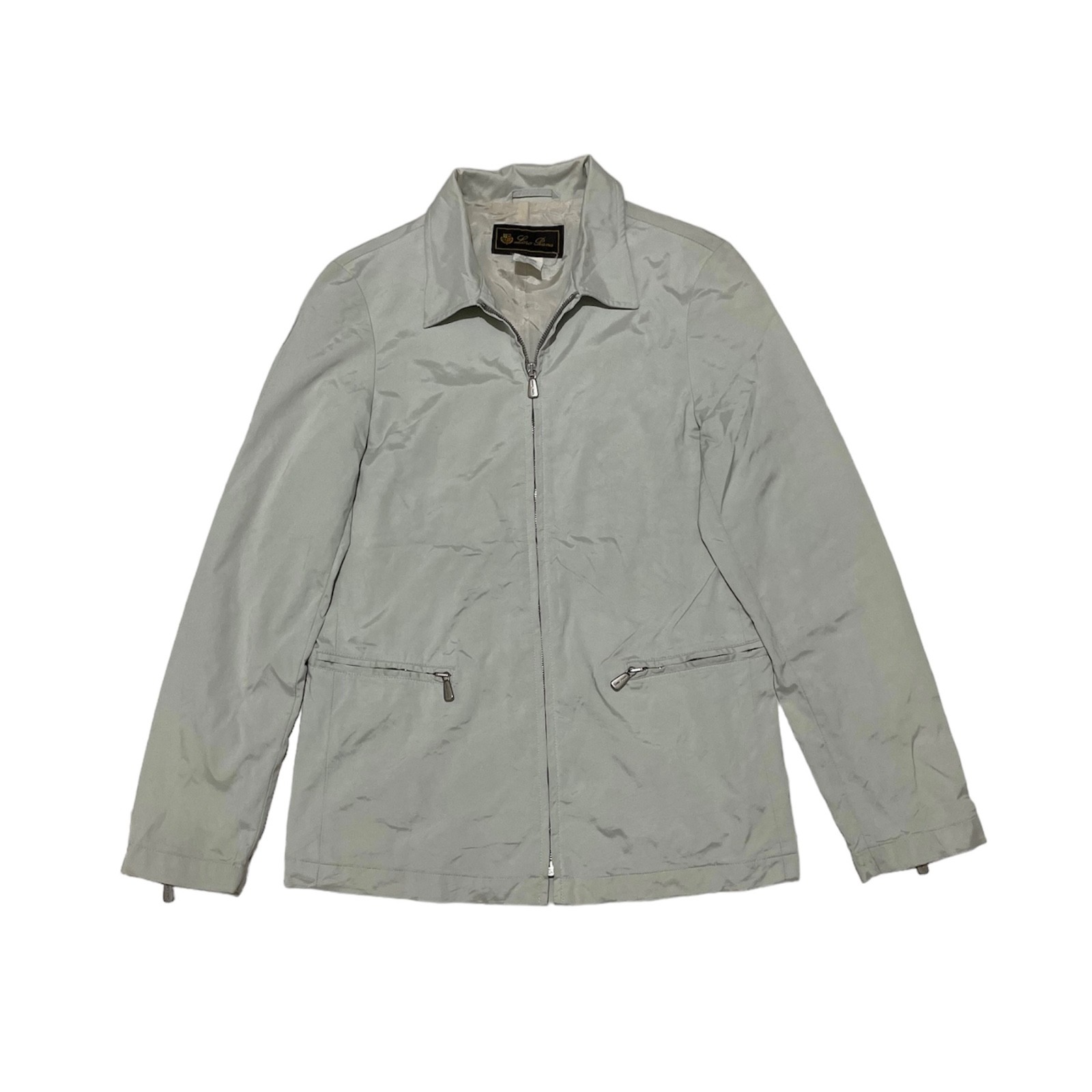 Loro Piana Womens Casual Work Bomber Jacket