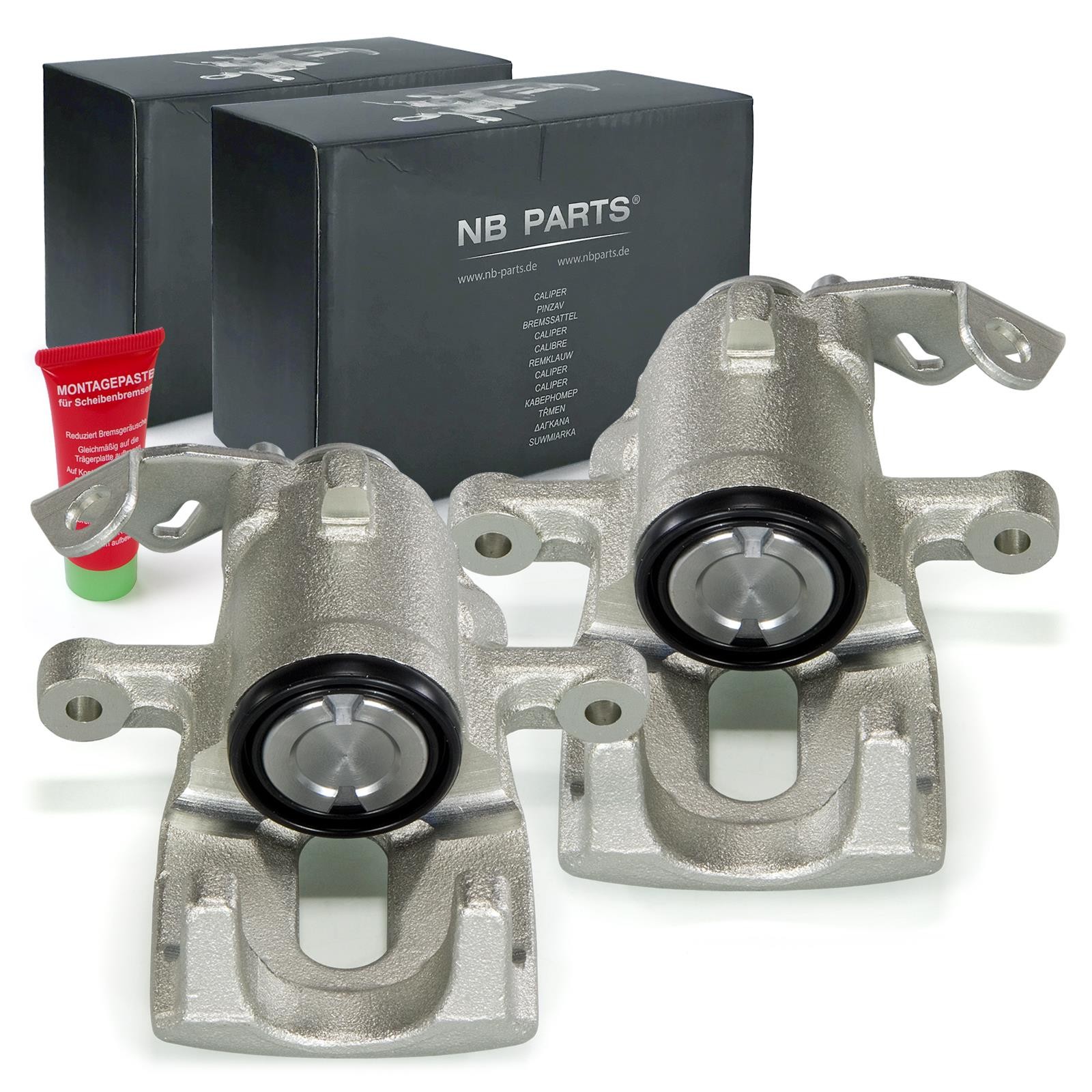 2x Brake Caliper 38mm Rear for Mercedes-Benz Citan Renault Kangoo