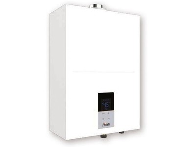 GAS-WASSERHEIZER FERROLI KONA 12 Mit 12 Litern Pro Minute Mit Rauchgas-Kit