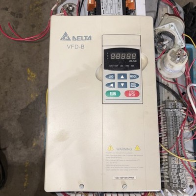 1PC USED DELTA B series inverter VFD110B43A 11KW 460V