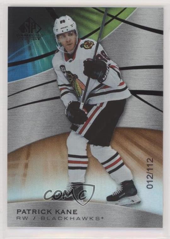 2019-20 SP Game Used Edition Orange Rainbow 12/112 Patrick Kane #45 a2k