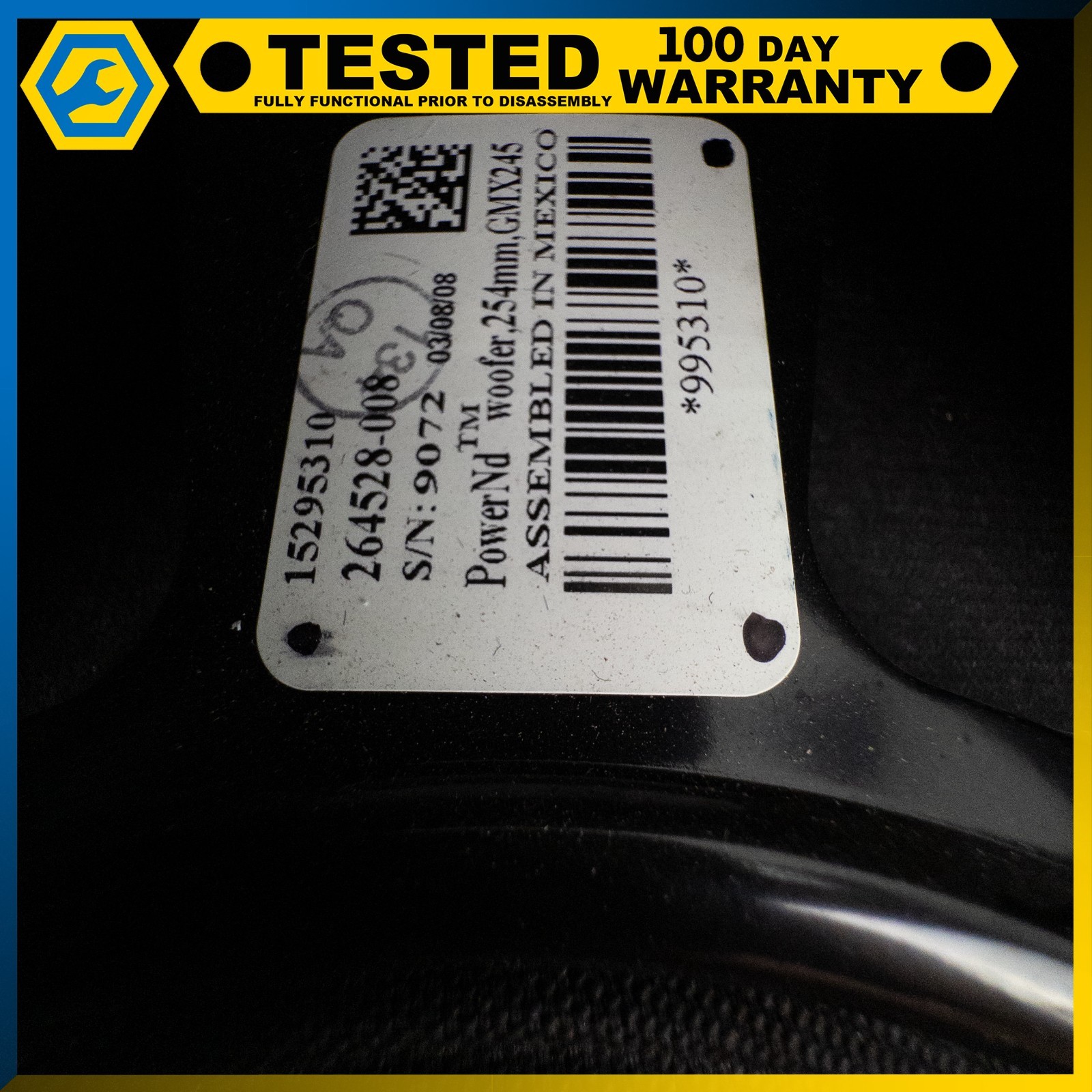 Chevrolet Corvette 2005-2013 Front Right Speaker