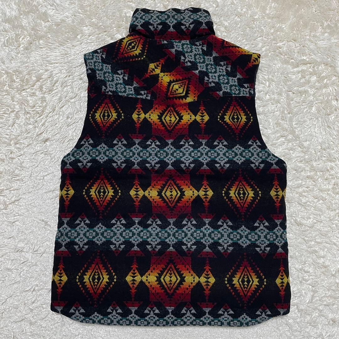 Pendleton Native American Pattern Down Vest Men’s… - image 2