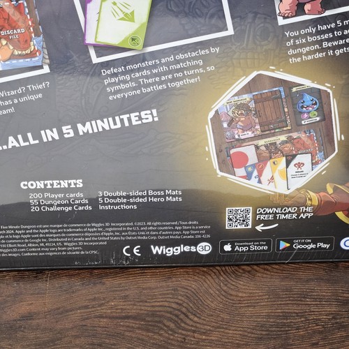 Wiggles 3D 5 Minute Dungeon Game Sealed Brand New - Picture 11 of 13
