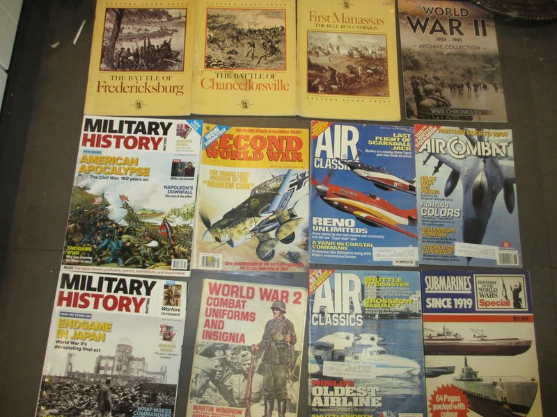 30x  military magazines-   wings, airpower , military history and others