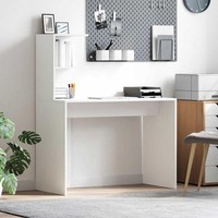 Schreibtisch Weiß 102 X 50 X 124 Cm Holzwerkstoff