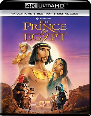 The Prince of Egypt 4K UHD Blu-ray Val Kilmer NEW