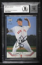 BAS 2002 Upper Deck Prospect Premieres Future Gems Jon Lester BGS Authentic ow6